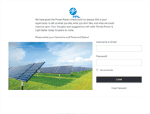 Tablet Screenshot of fplpowerpanel.com